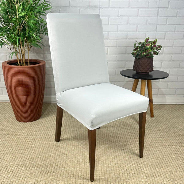 Capa de Cadeira Spandex - Cinza Claro