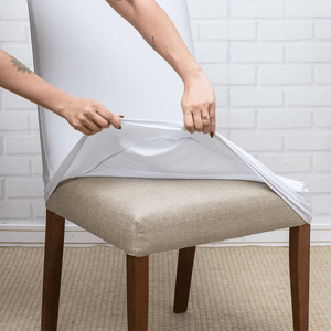 Capa de Cadeira Spandex - Branco casadas-capas