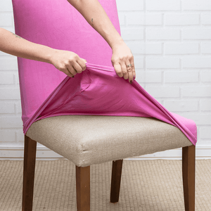 Capa de Cadeira Anti Gato Suede - Rosa Chiclete