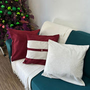 Kit 3 Capas de Almofada Cotelê 50cm x 50cm