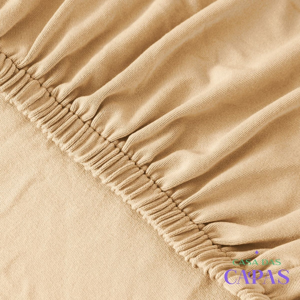 Capa de Sofá Spandex Premium - Creme