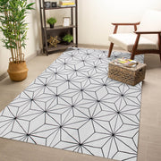 Tapete Stella AntiDerrapante - Branco casadas-capas