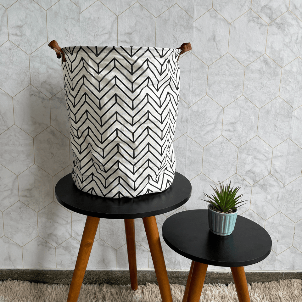 Cesto Organizador De Brinquedo Roupa Suja Dobrável 20 Litros