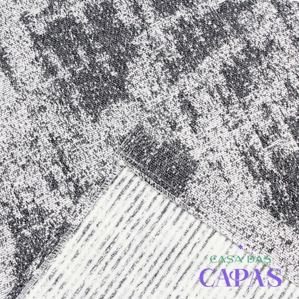 Tapete Venus AntiDerrapante - Cinza casadas-capas