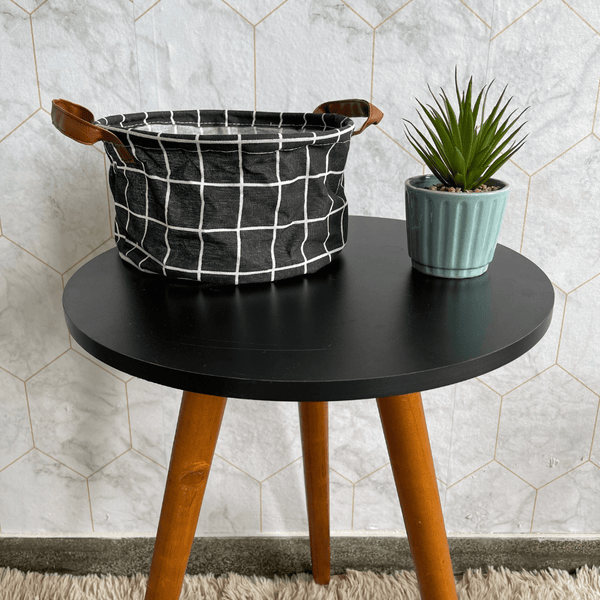 Cesto Organizador De Brinquedo Roupa Suja Dobrável 7 Litros