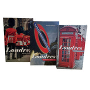 Kit 3un Caixa Porta Objeto Livro Fake Decorativo - Guardas