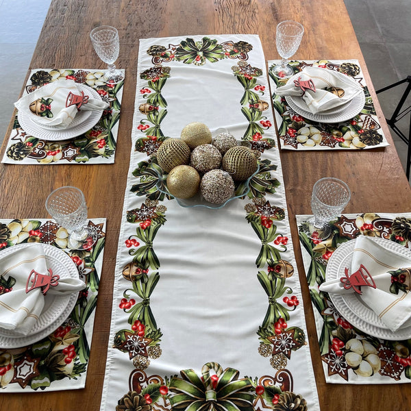 Trilho de Mesa - Guirlanda