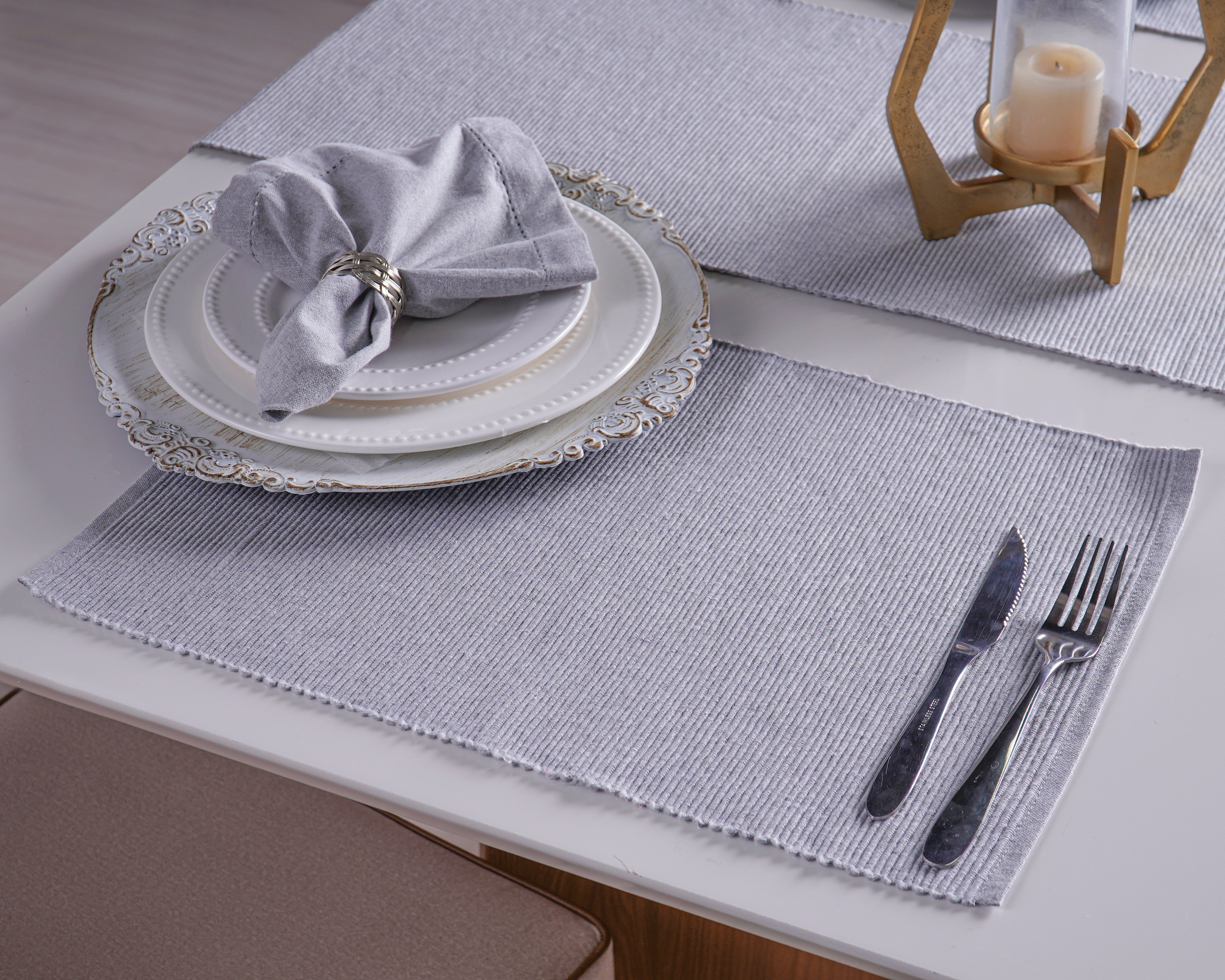 Americano de Mesa Pesponto 33cm x 45cm - Várias Cores