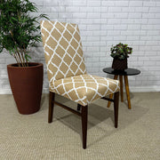 Capa de Cadeira Spandex - Luxo Bege
