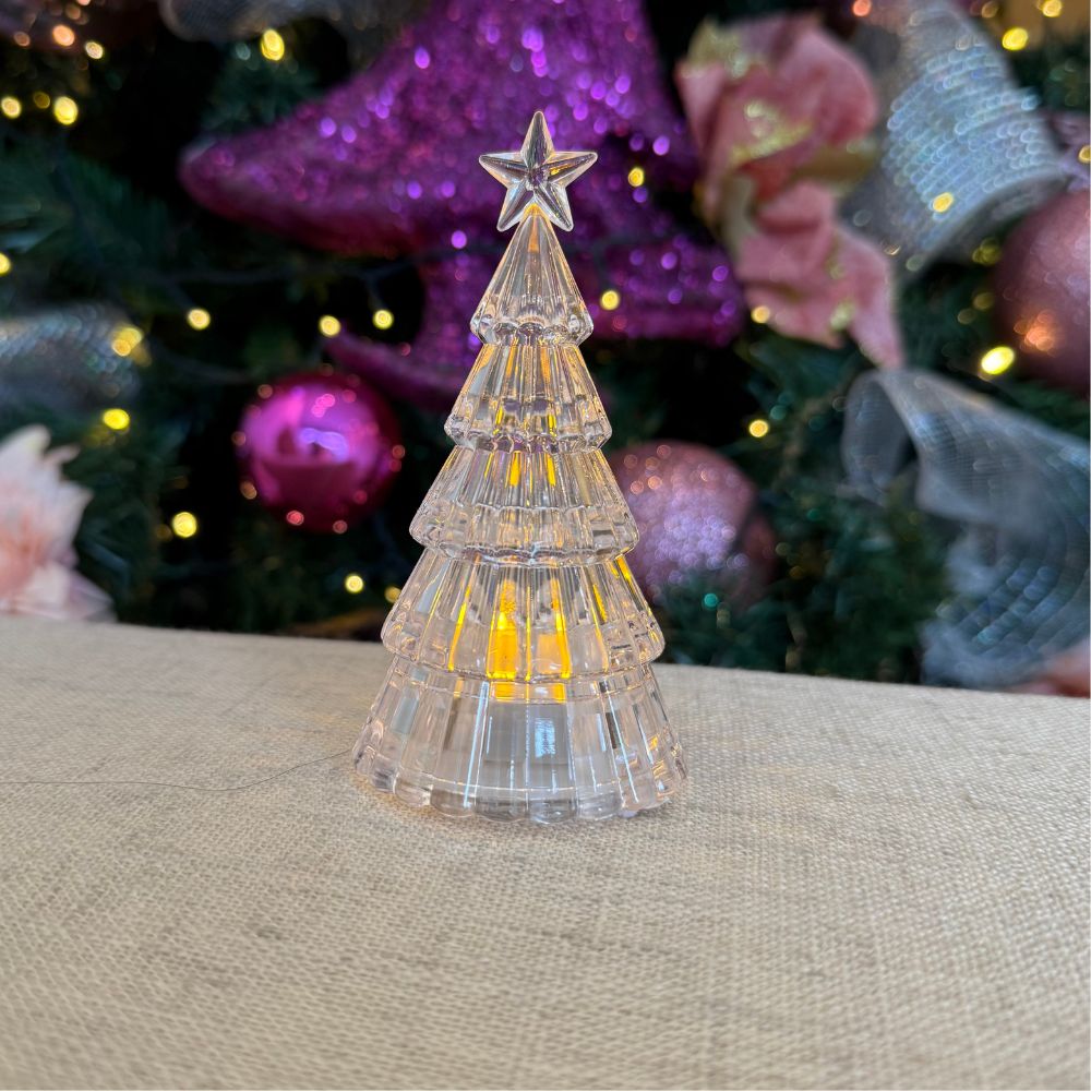 Pinheiros de Natal de Led Transparente