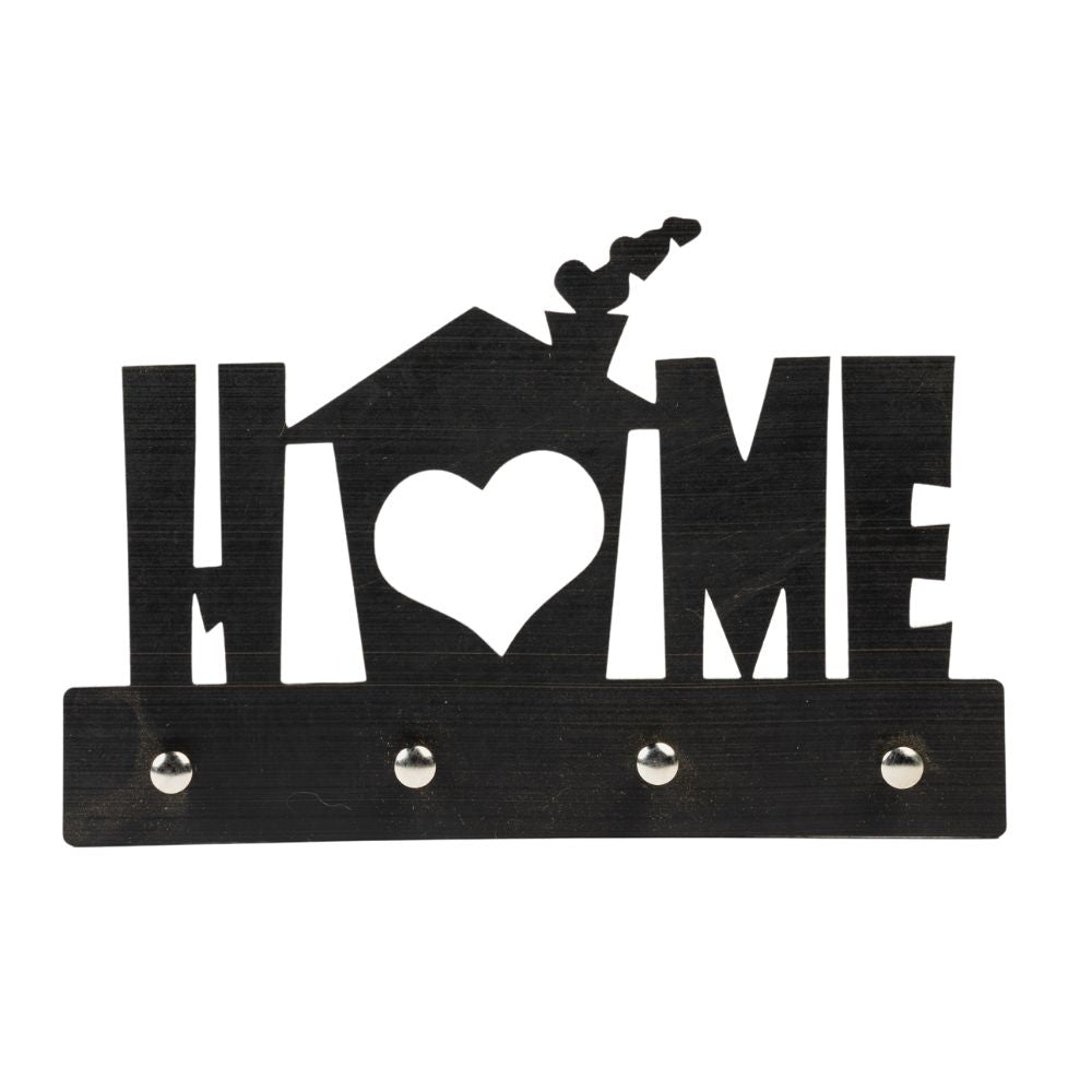 Porta Chaves Home Casa com Chaminé- Preto