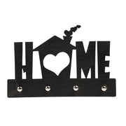 Porta Chaves Home Casa com Chaminé- Preto