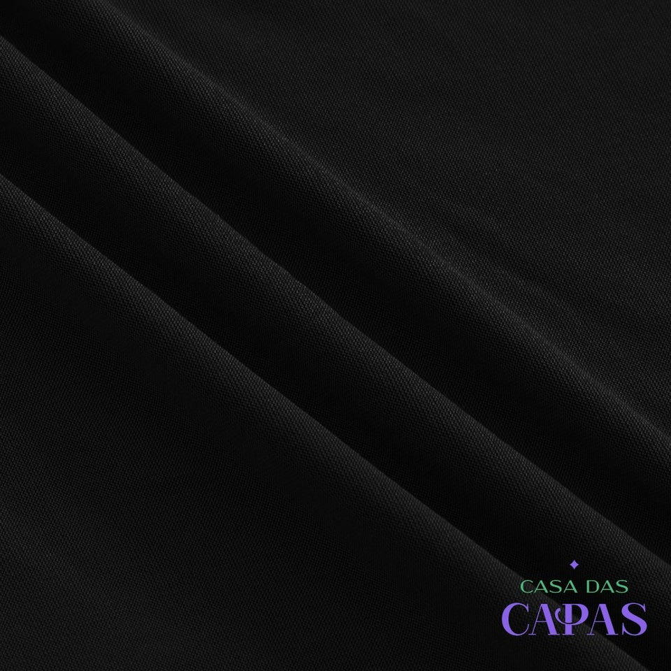 Capa de Sofá Spandex Premium - Preto