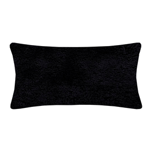 Capa de Almofada Baguete Baby Soft 28x50cm - Preto