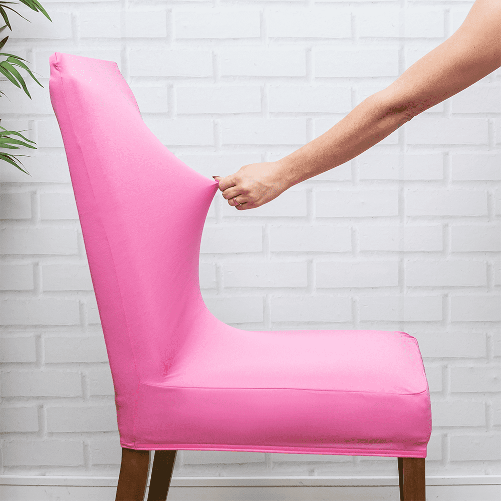 Capa de Cadeira Spandex - Pink casadas-capas