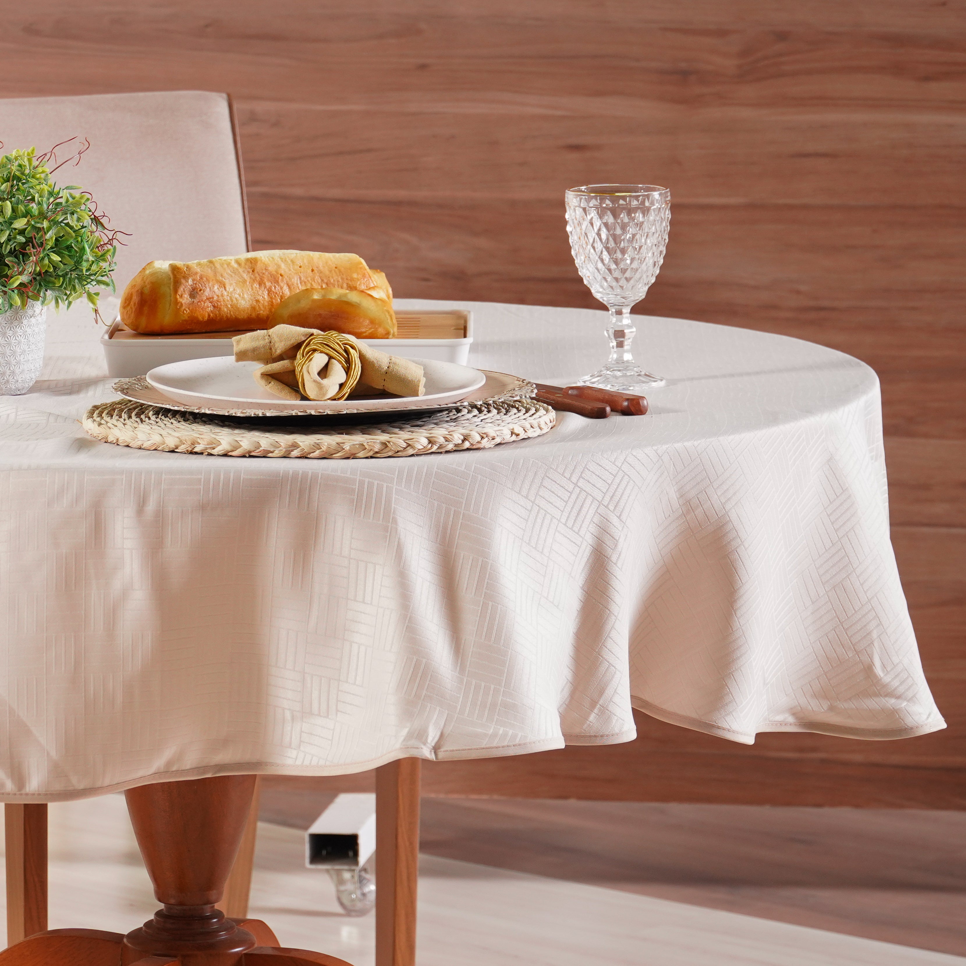 Toalha de Mesa Finesse- Bege