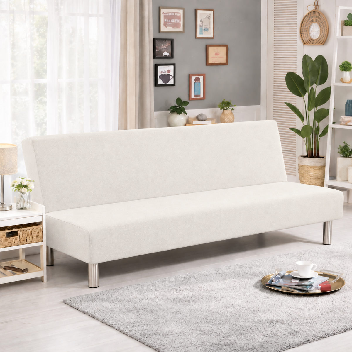 Capa para Sofá Cama 2.00m - Palha