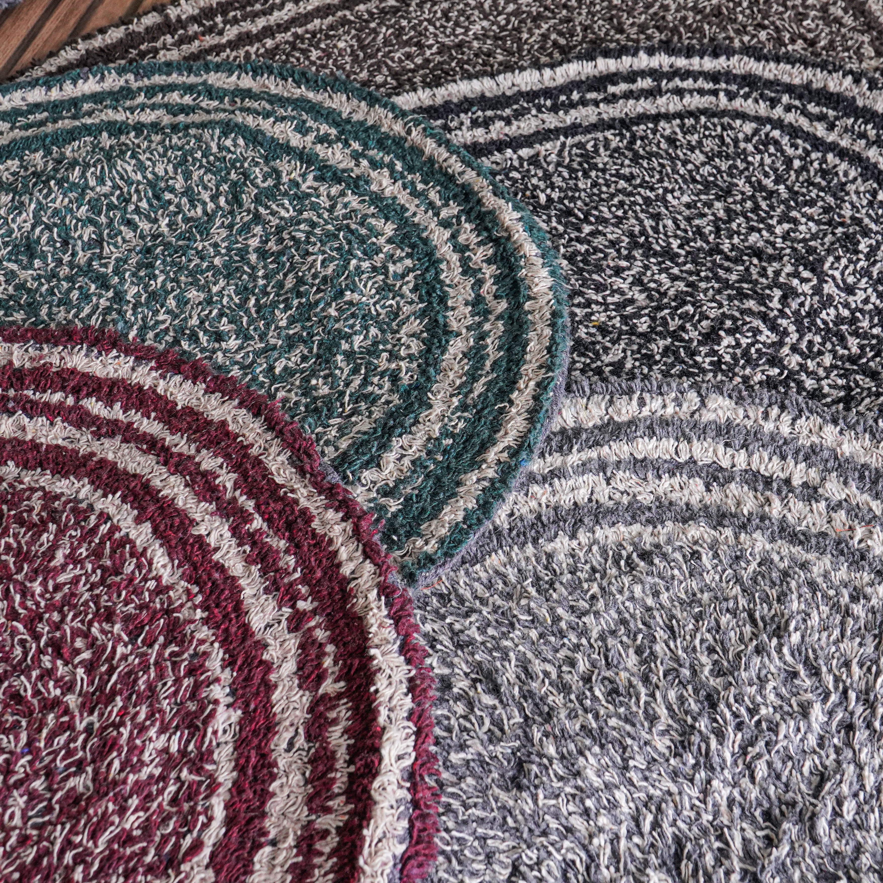 Tapete Fio Tinto 40cm x 60cm Oval - Várias Cores