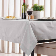 Toalha de Mesa Pesponto- Cinza