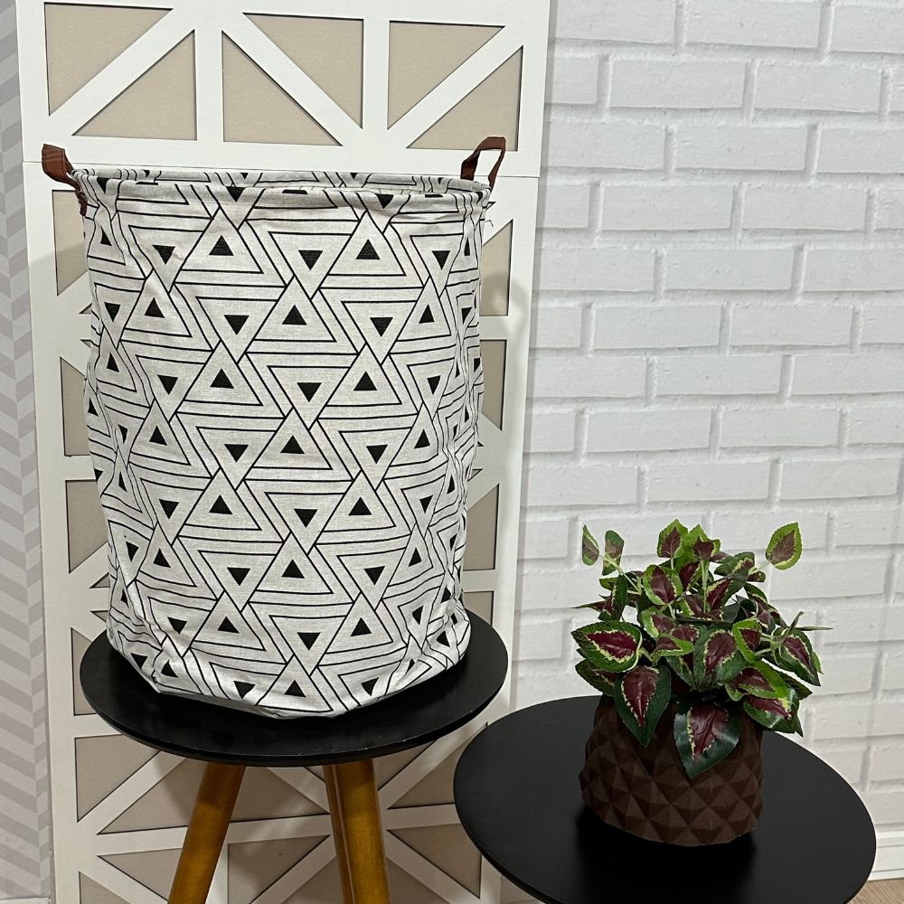 Cesto Organizador De Brinquedo Roupa Suja Dobrável 20 Litros