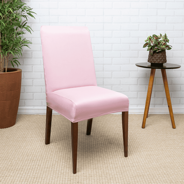 Capa de Cadeira Spandex  Premium- Rosa Claro