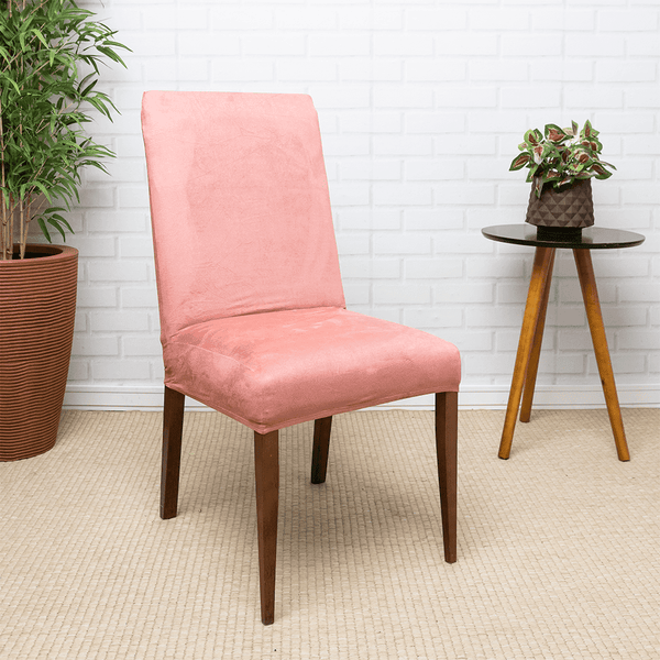 Capa de Cadeira Anti Gato Suede - Rosa