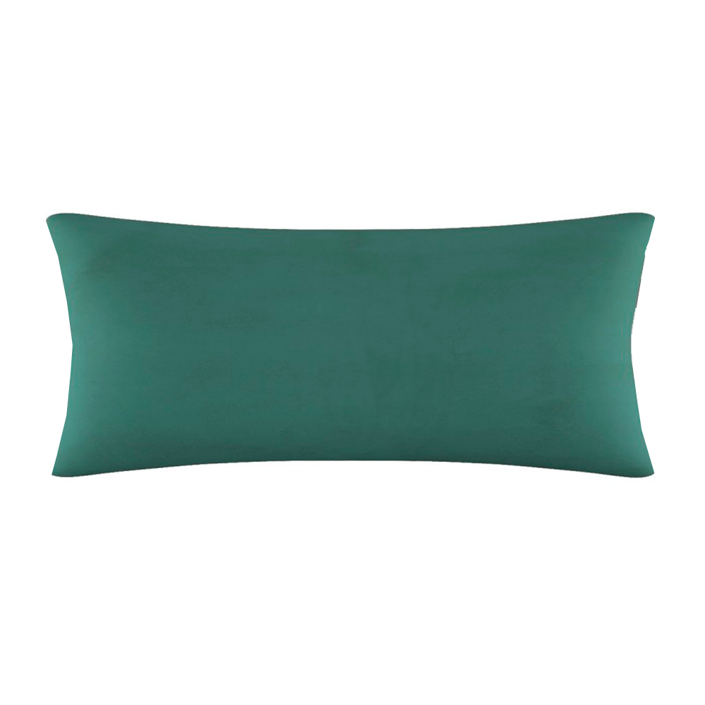 Capa de Almofada Baguete Clean 28x50cm - Verde