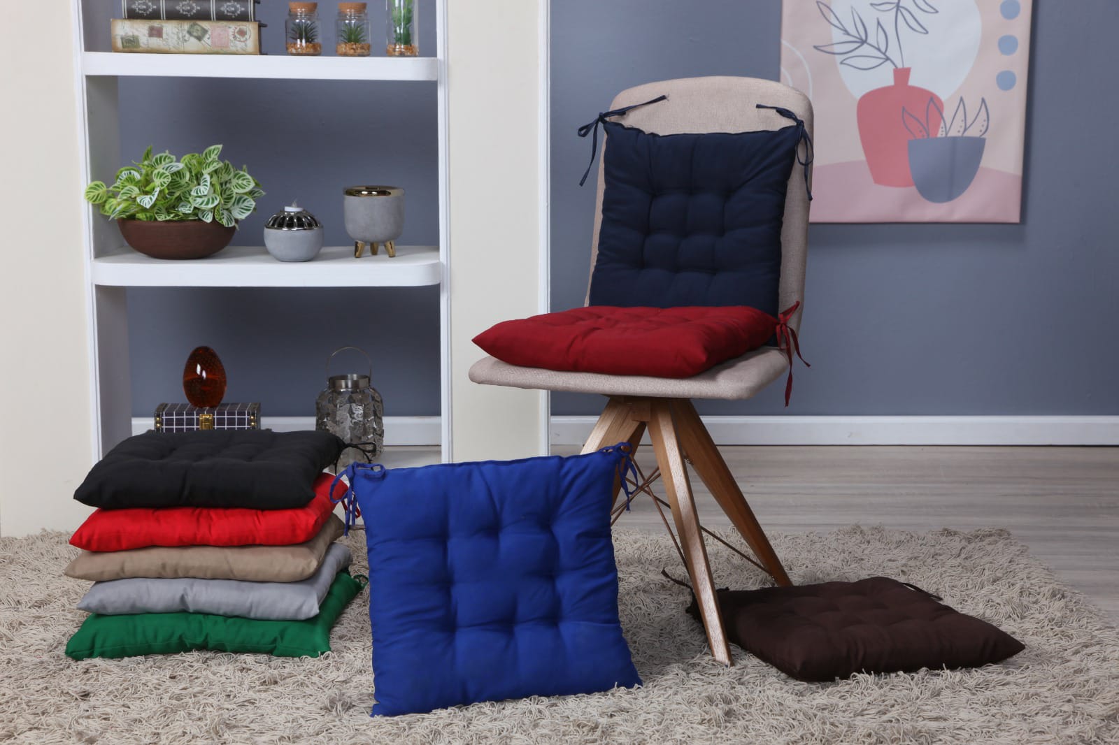 Assento Futton Suede - Várias Cores