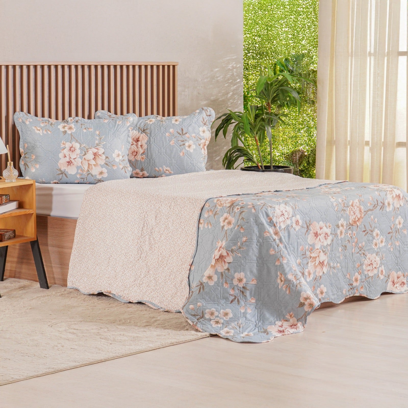 Kit Colcha Ultra Lisse Solteiro - Várias Estampas