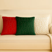 Kit 3 Capas de Almofadas  Árvore de Natal Lantejoula