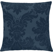 Capa de Almofada Floral 45x45cm - Azul Marinho