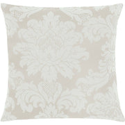 Capa de Almofada Floral 45x45cm - Cru
