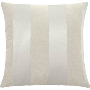 Capa de Almofada Listras 45x45cm - Cru