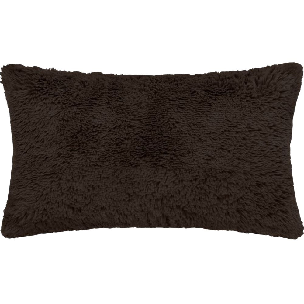 Capa de Almofada Baguete BabySoft 28x50cm - Marrom