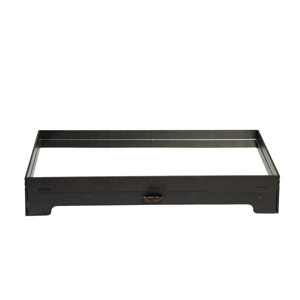 Bandeja Espelhada Porta 40 Cápsulas- Preto