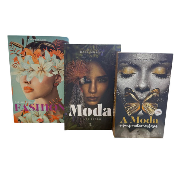 Kit 3un Caixa Porta Objeto Livro Fake Decorativo - Big Book