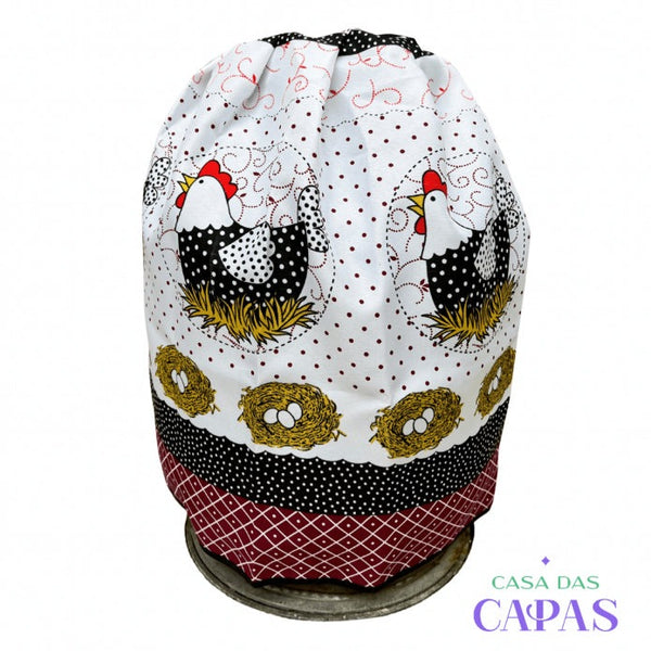 Capa Botijão- Galinha Vinho