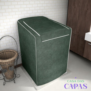 Capa para Máquina de Lavar - Verde