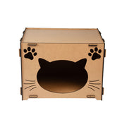 Casa de Gato MDF- Cru