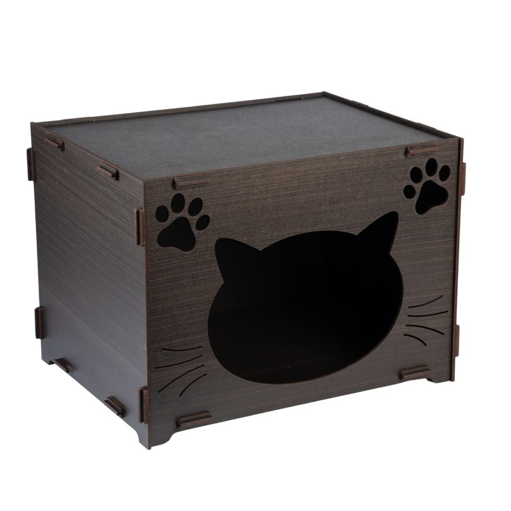 Casa de Gato MDF- Marrom