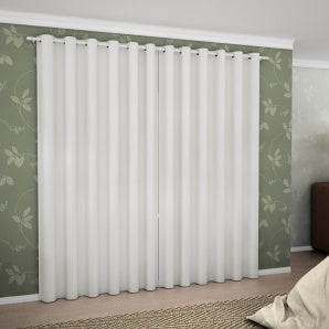 Cortina Blackout Tecido - Branco