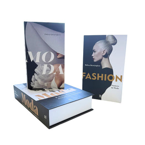 Kit 3un Caixa Porta Objeto Livro Fake Decorativo - Desfile