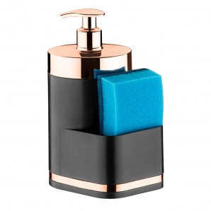 Kit de Cozinha 4 Peças - Preto e Rose Gold