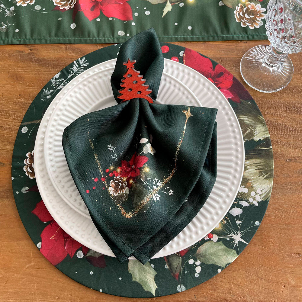 Guardanapo de Mesa - Merry Christmas