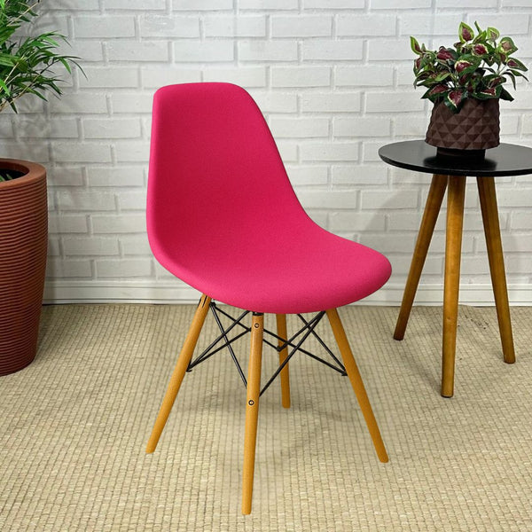 Capa Spandex Cadeira Eames Eiffel - Rosa