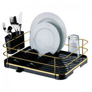 Kit de Cozinha 4 Peças - Preto e Dourado