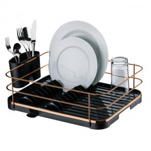 Kit de Cozinha 4 Peças - Preto e Rose Gold