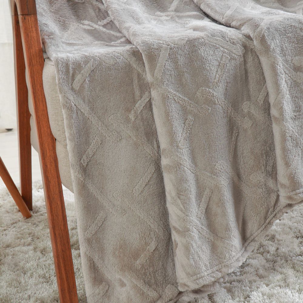 Manta Flannel Brushed Camurça- Vários Tamanhos