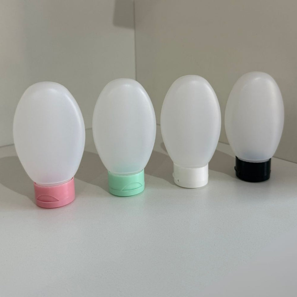Kit 3 Frascos Viagem 90ml- Cores Sortidas