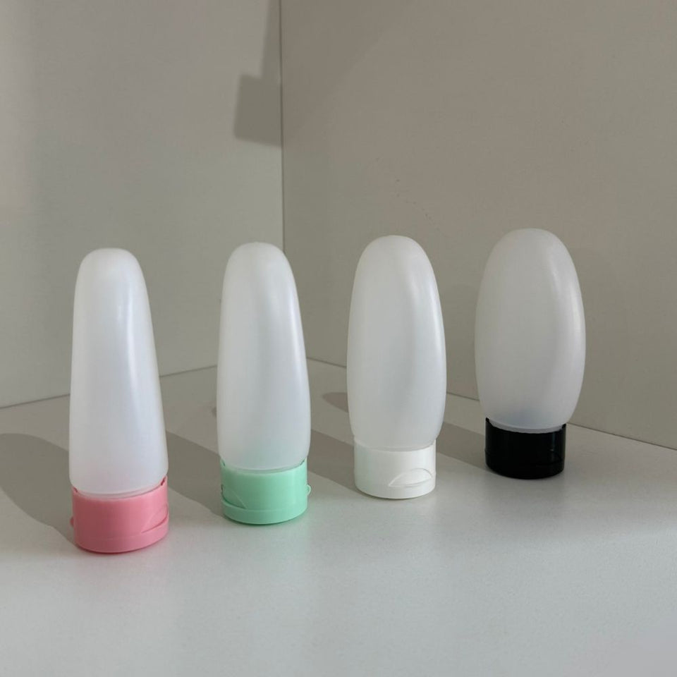 Kit 3 Frascos Viagem 90ml- Cores Sortidas